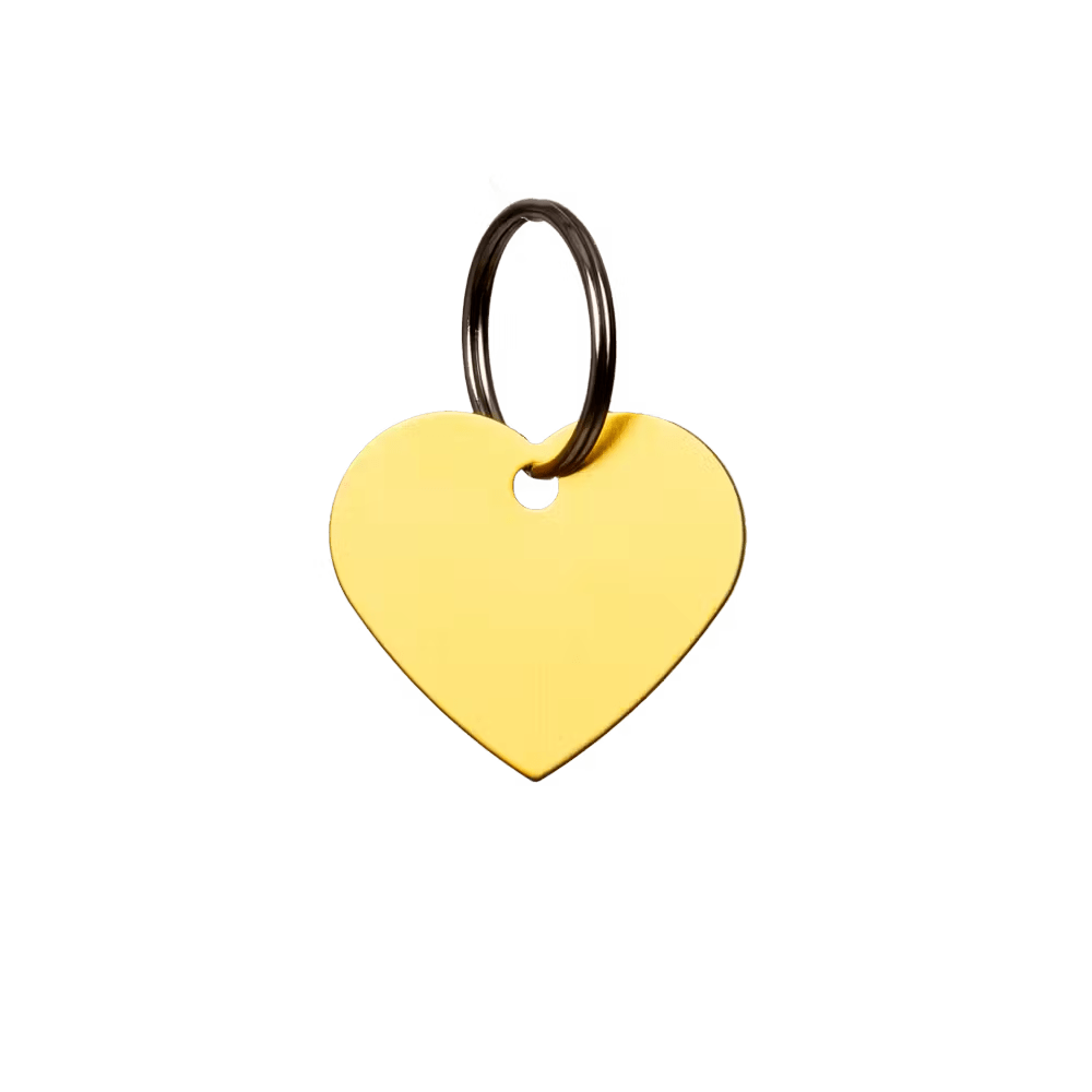 Grooming Deluxe Name Plate Heart