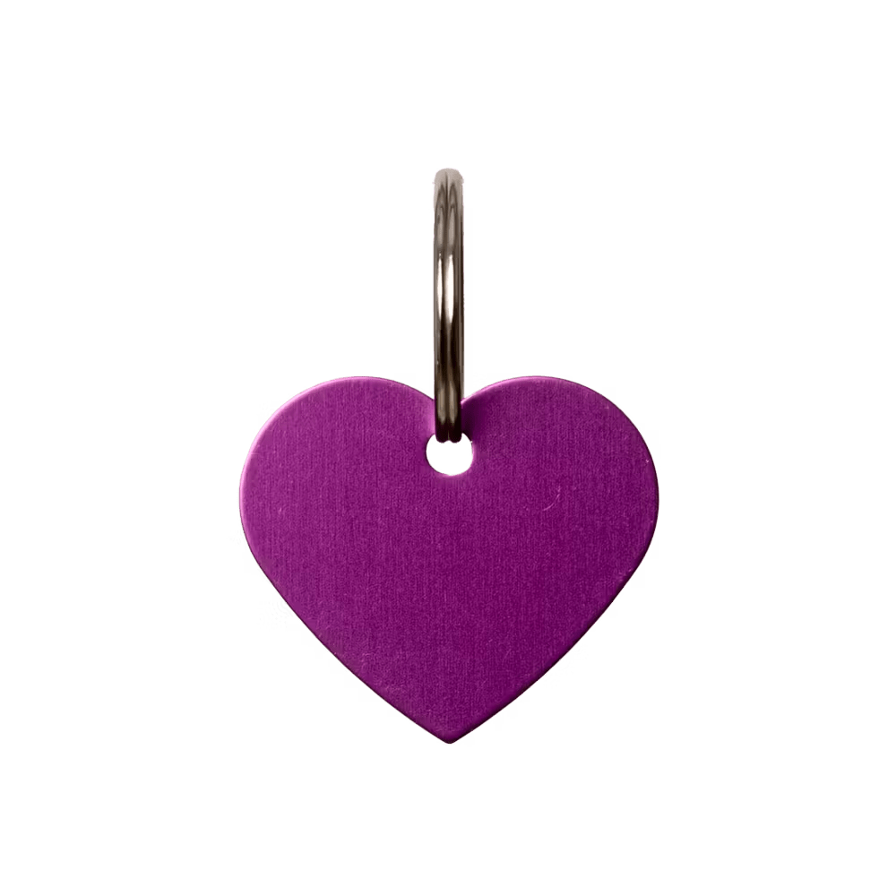 Grooming Deluxe Name Plate Heart