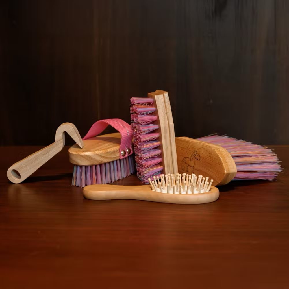 Grooming Deluxe Sammy Kids Brush Bag Set - Løwenborg - Grooming Deluxe