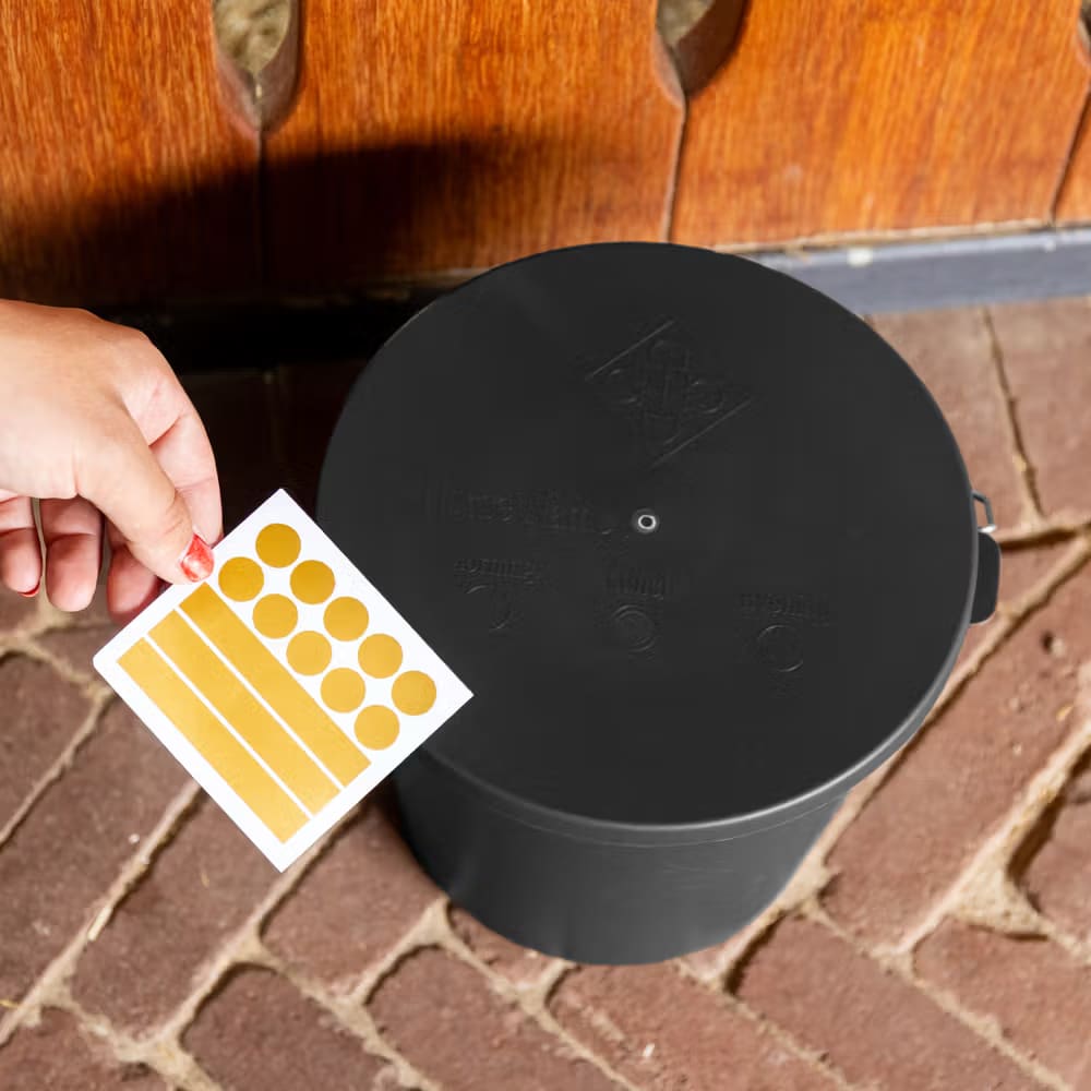 Grooming Deluxe Bucket with Lid -5L- Old Rose