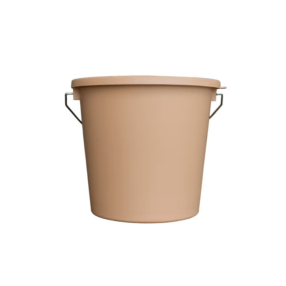 Grooming Deluxe Bucket with Lid -5L- Old Rose