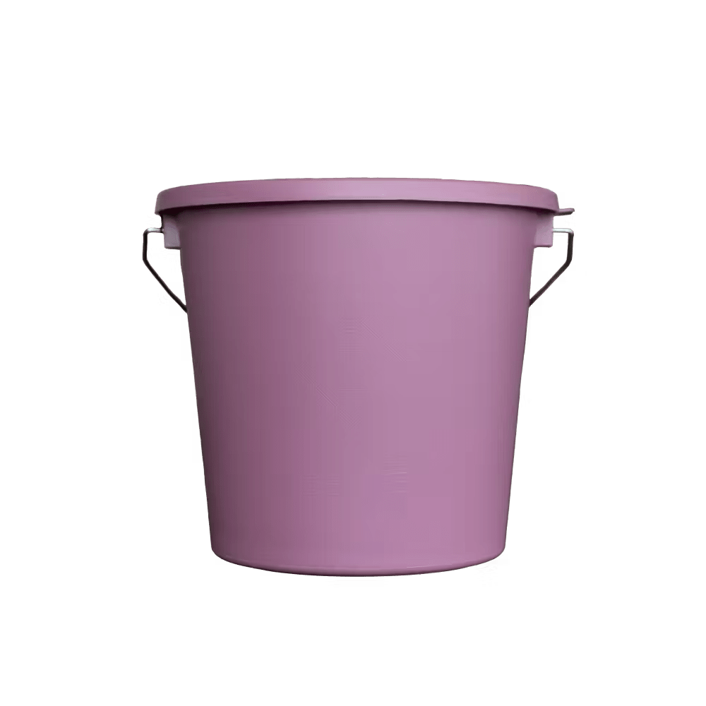 Grooming Deluxe Bucket with Lid -5L- Old Rose