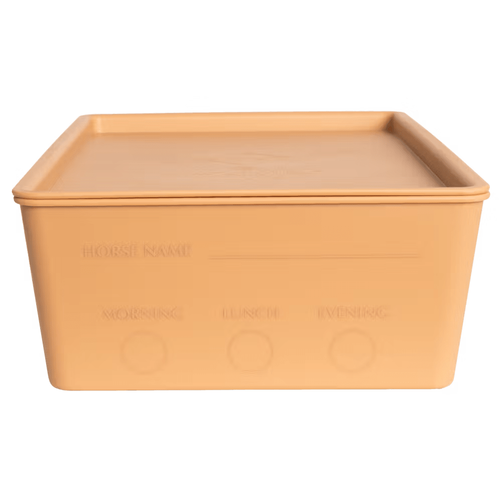 Grooming Deluxe Horsefeed Box with Lid