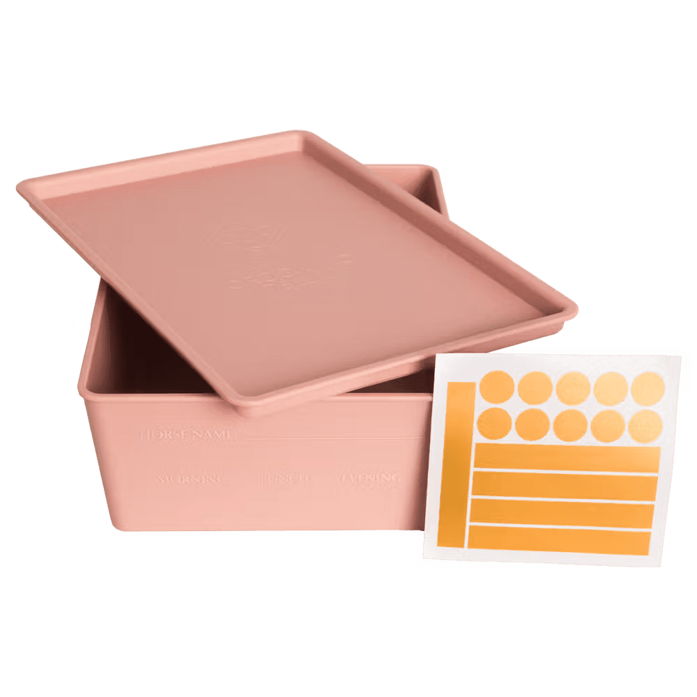 Grooming Deluxe Horsefeed Box with Lid - Løwenborg - Grooming Deluxe
