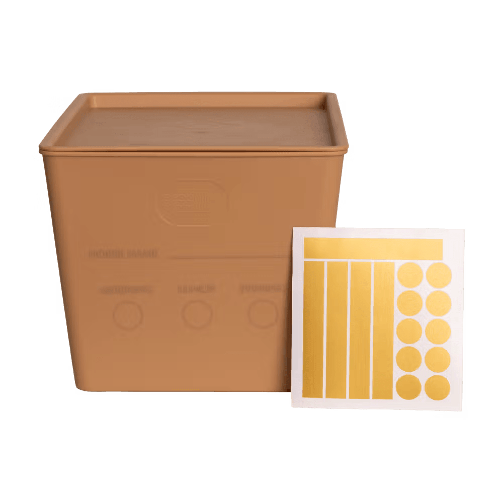 Grooming Deluxe Horsefeed Box with Lid - Løwenborg - Grooming Deluxe