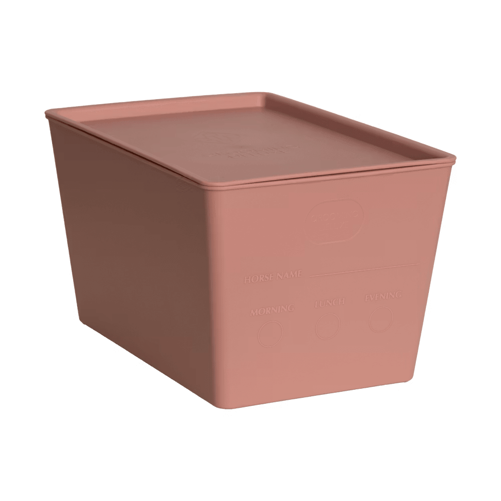Grooming Deluxe Horsefeed Box with Lid