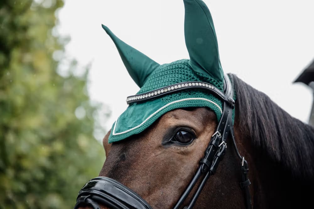 Kentucky Fly veil Wellington Velvet - Løwenborg - Kentucky Horsewear