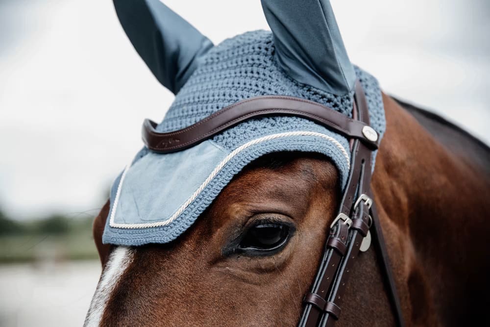 Kentucky Fly veil Wellington Velvet - Løwenborg - Kentucky Horsewear