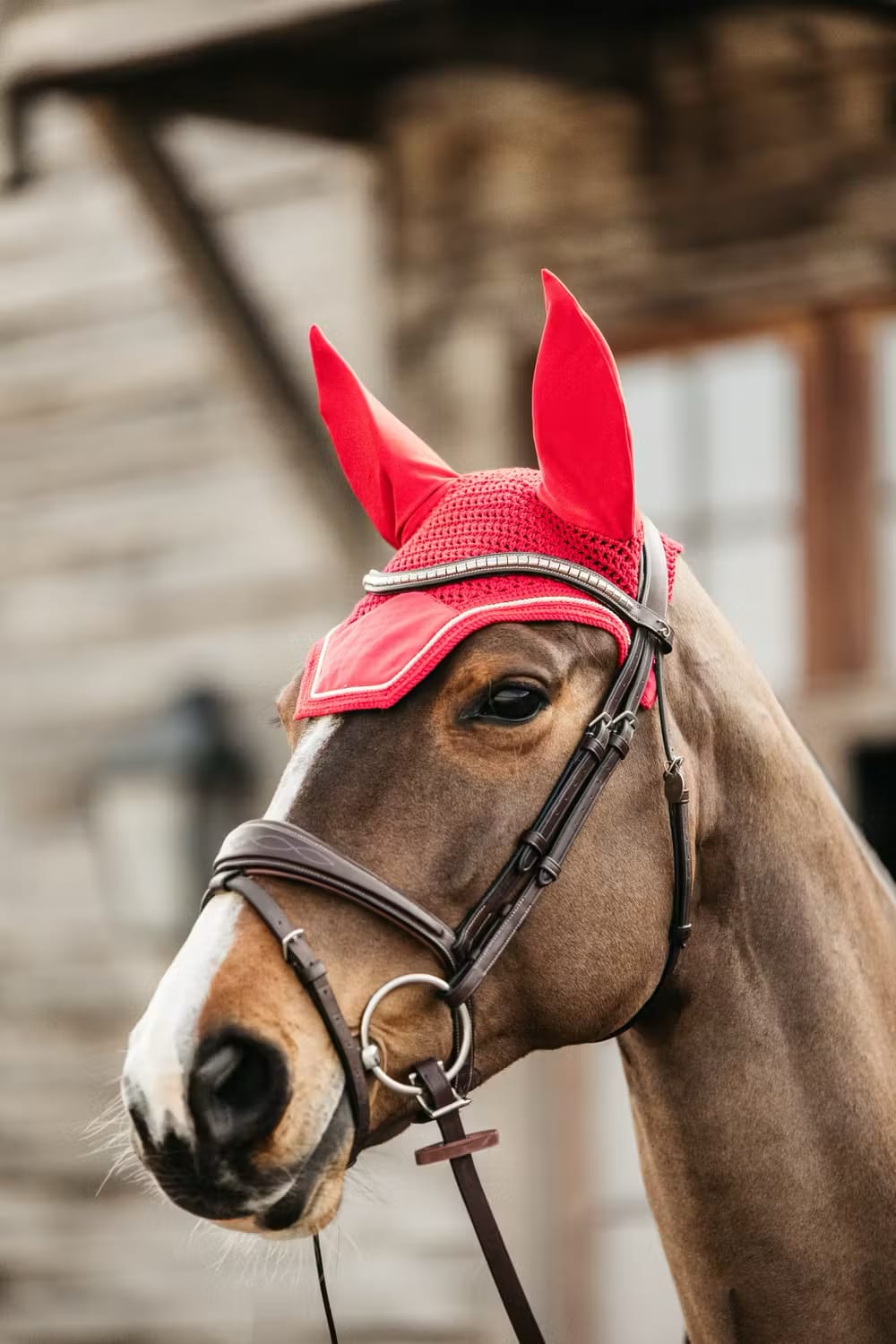 Kentucky Fly veil Wellington Velvet - Løwenborg - Kentucky Horsewear