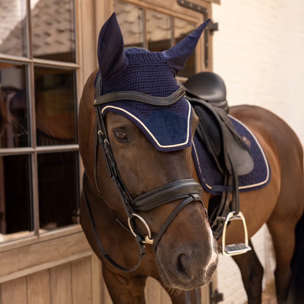Kentucky Fly veil Wellington Velvet - Løwenborg - Kentucky Horsewear