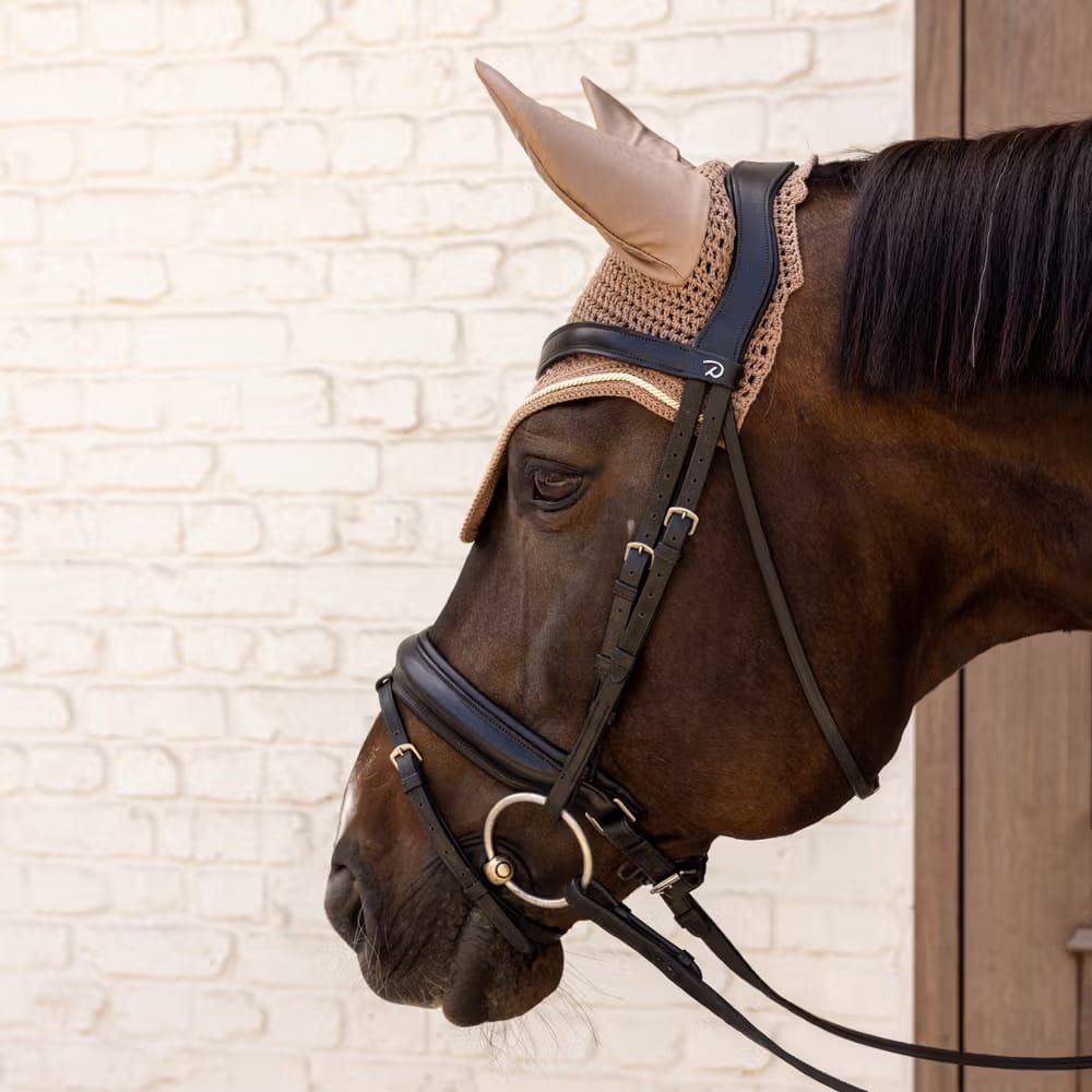 Kentucky Fly veil Wellington Velvet - Løwenborg - Kentucky Horsewear