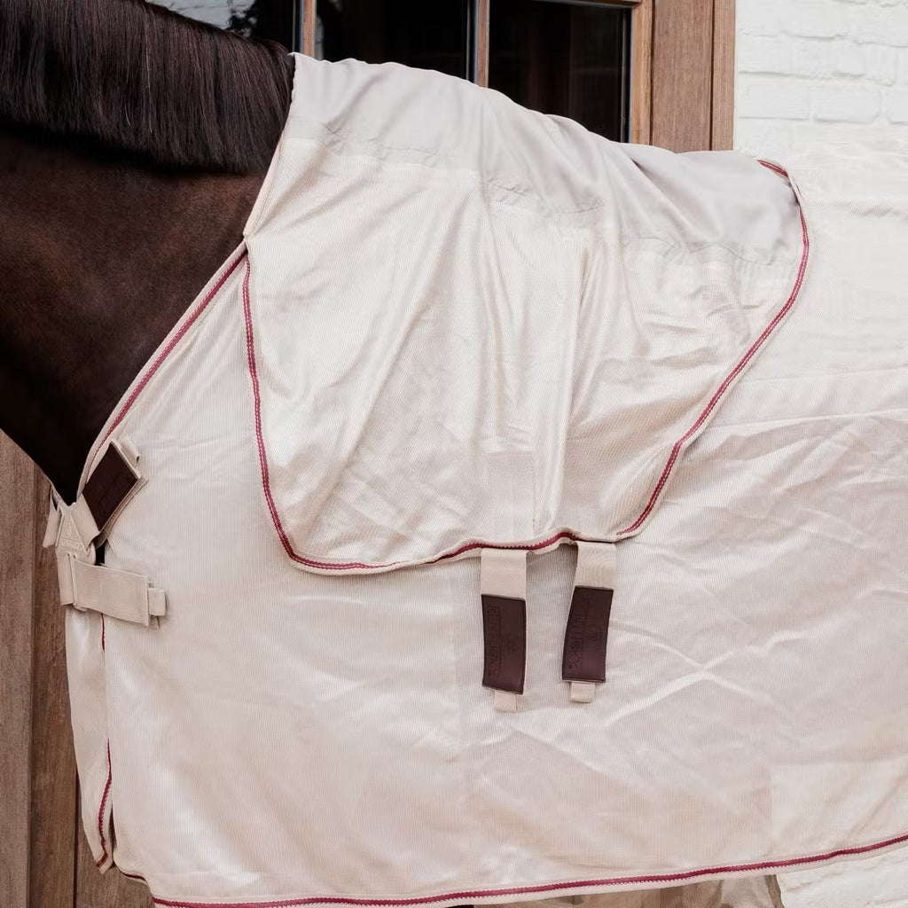 Kentucky Mesh Fly Rug Comfort Classic with Neck and Belly Cover - Løwenborg - Kentucky Horsewear