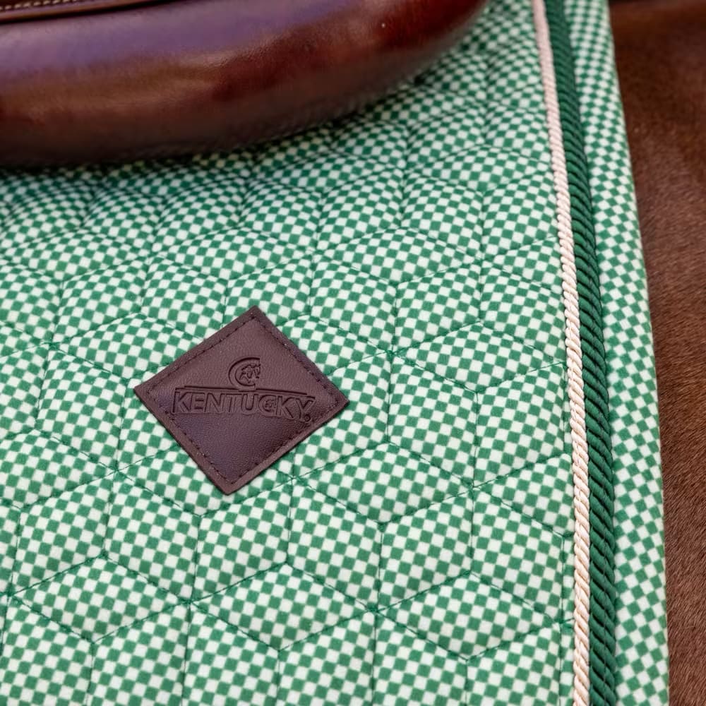 Kentucky Saddle Pad Velvet Printing Jumping - Løwenborg - Kentucky Horsewear