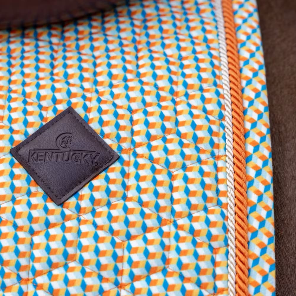 Kentucky Saddle Pad Velvet Printing Jumping - Løwenborg - Kentucky Horsewear