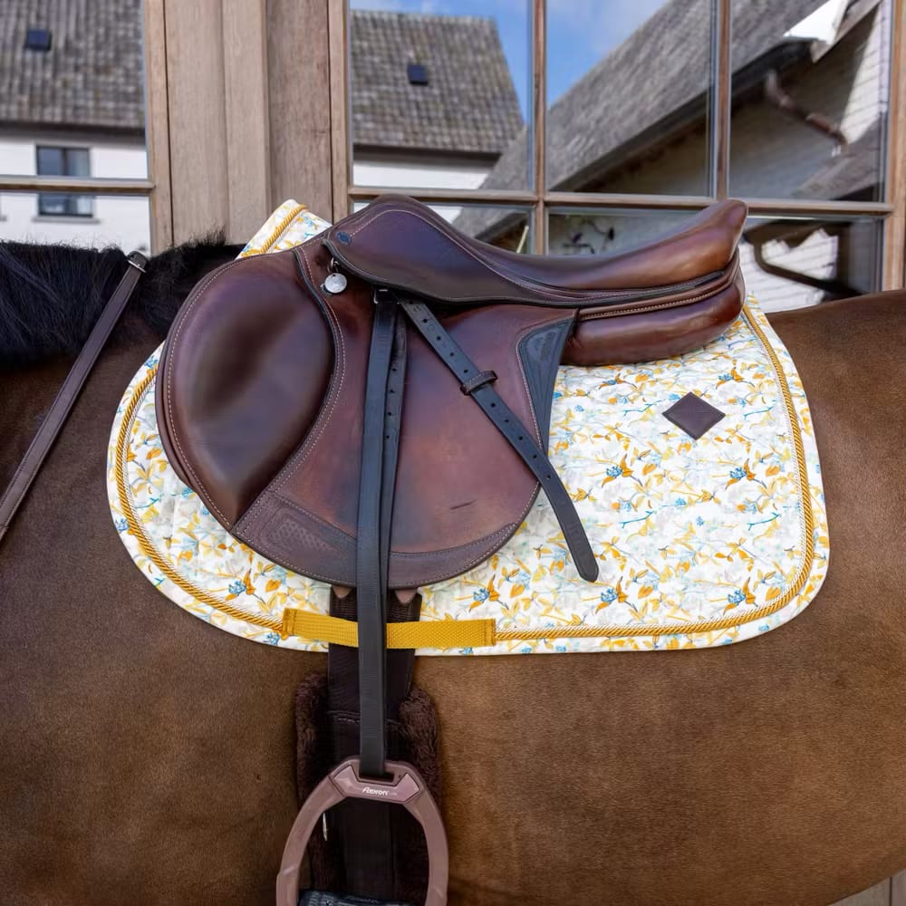 Kentucky Saddle Pad Velvet Printing Jumping - Løwenborg - Kentucky Horsewear