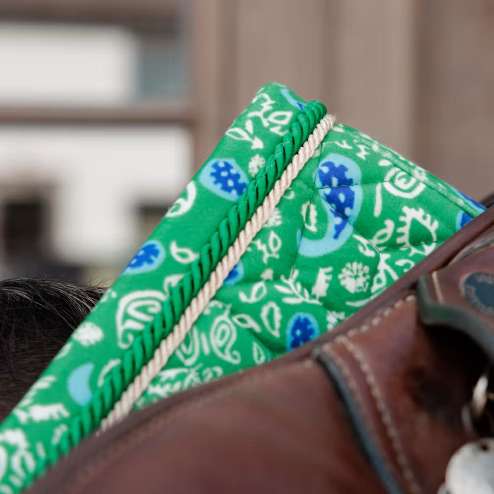 Kentucky Saddle Pad Velvet Printing Jumping - Løwenborg - Kentucky Horsewear