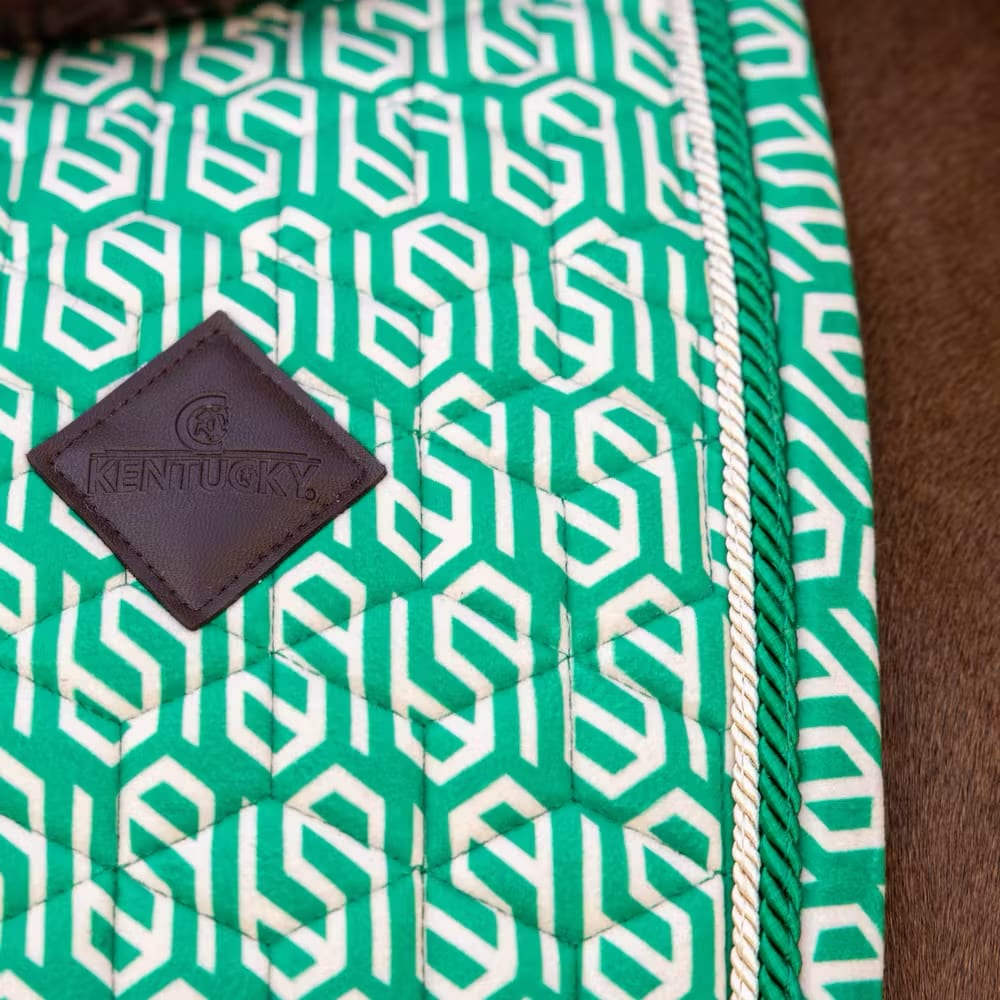 Kentucky Saddle Pad Velvet Printing Jumping - Løwenborg - Kentucky Horsewear