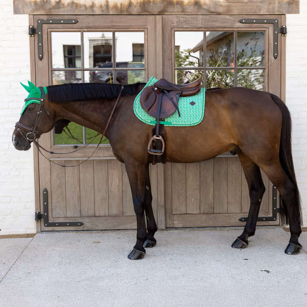 Kentucky Saddle Pad Velvet Printing Jumping - Løwenborg - Kentucky Horsewear