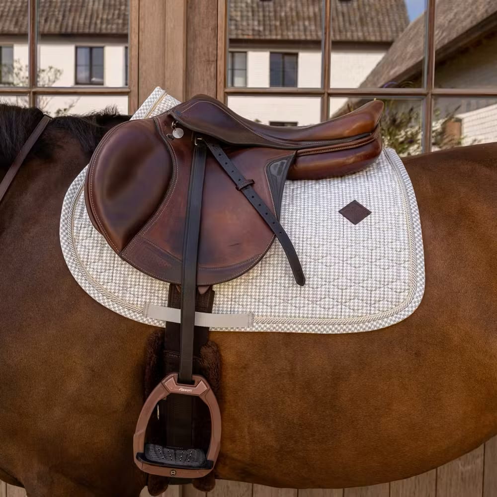Kentucky Saddle Pad Velvet Printing Jumping - Løwenborg - Kentucky Horsewear