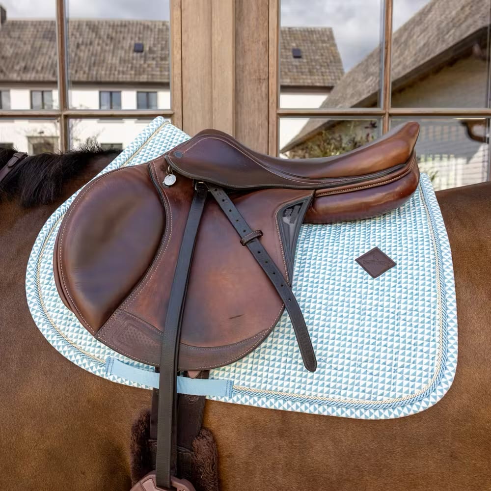 Kentucky Saddle Pad Velvet Printing Jumping - Løwenborg - Kentucky Horsewear