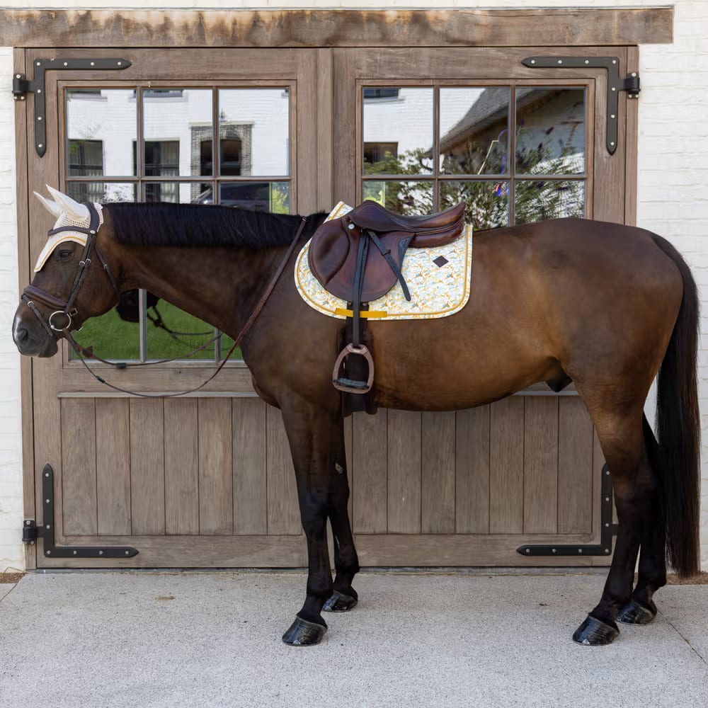 Kentucky Saddle Pad Velvet Printing Jumping - Løwenborg - Kentucky Horsewear