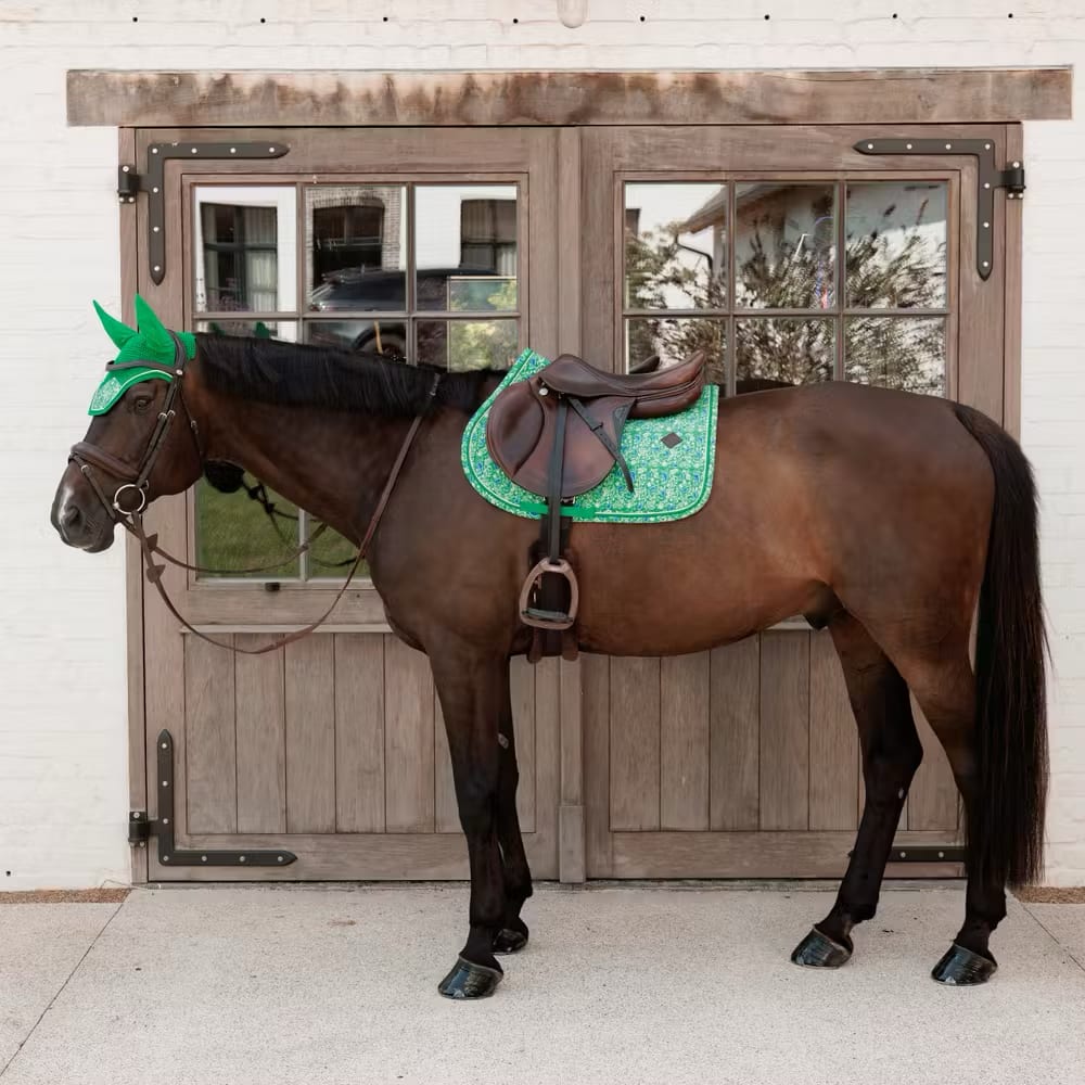 Kentucky Saddle Pad Velvet Printing Jumping - Løwenborg - Kentucky Horsewear