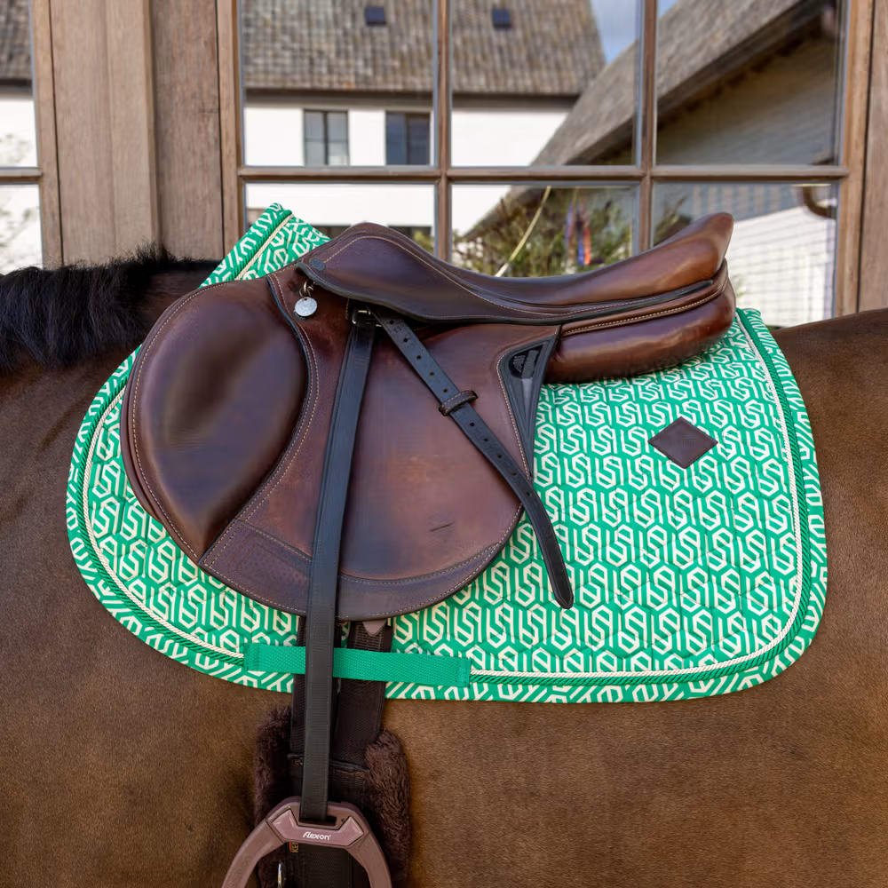 Kentucky Saddle Pad Velvet Printing Jumping - Løwenborg - Kentucky Horsewear