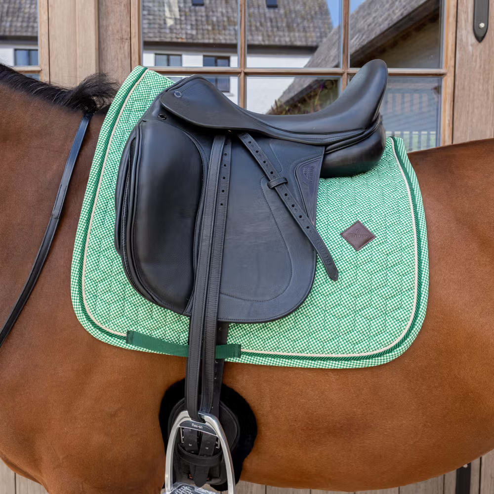 Kentucky Saddle Pad Velvet Printing Dressage - Løwenborg - Kentucky Horsewear