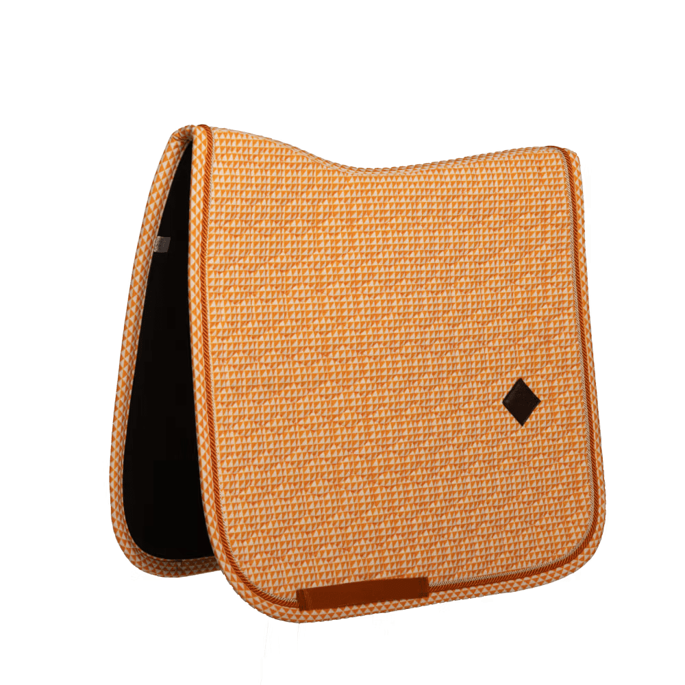 Kentucky Saddle Pad Velvet Printing Dressage - Løwenborg - Kentucky Horsewear
