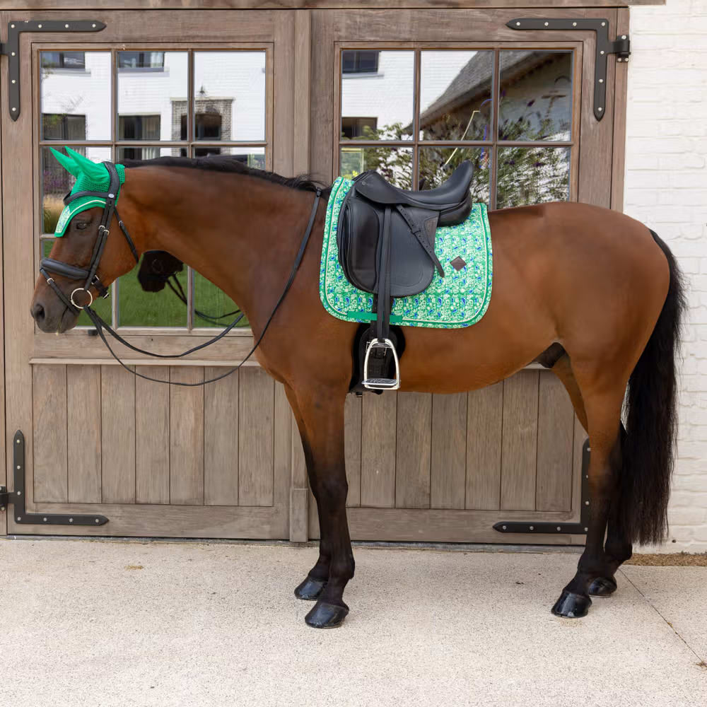 Kentucky Saddle Pad Velvet Printing Dressage - Løwenborg - Kentucky Horsewear