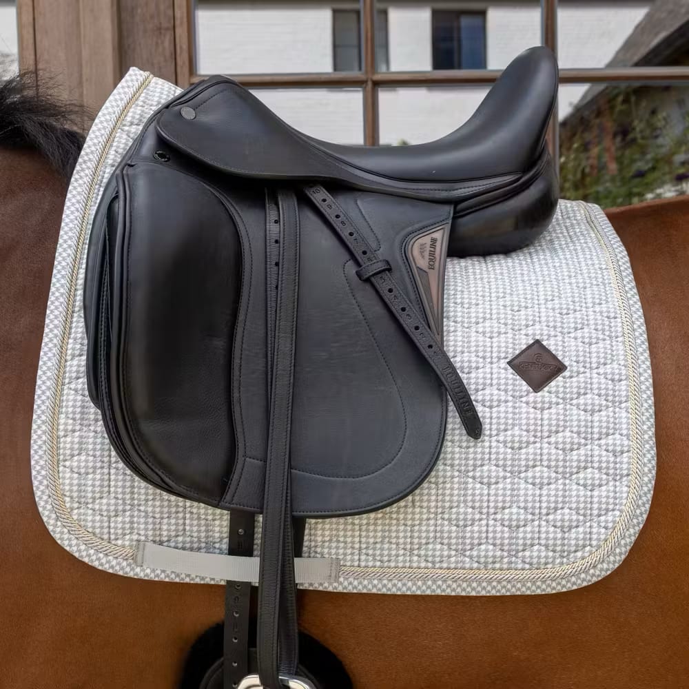 Kentucky Saddle Pad Velvet Printing Dressage - Løwenborg - Kentucky Horsewear