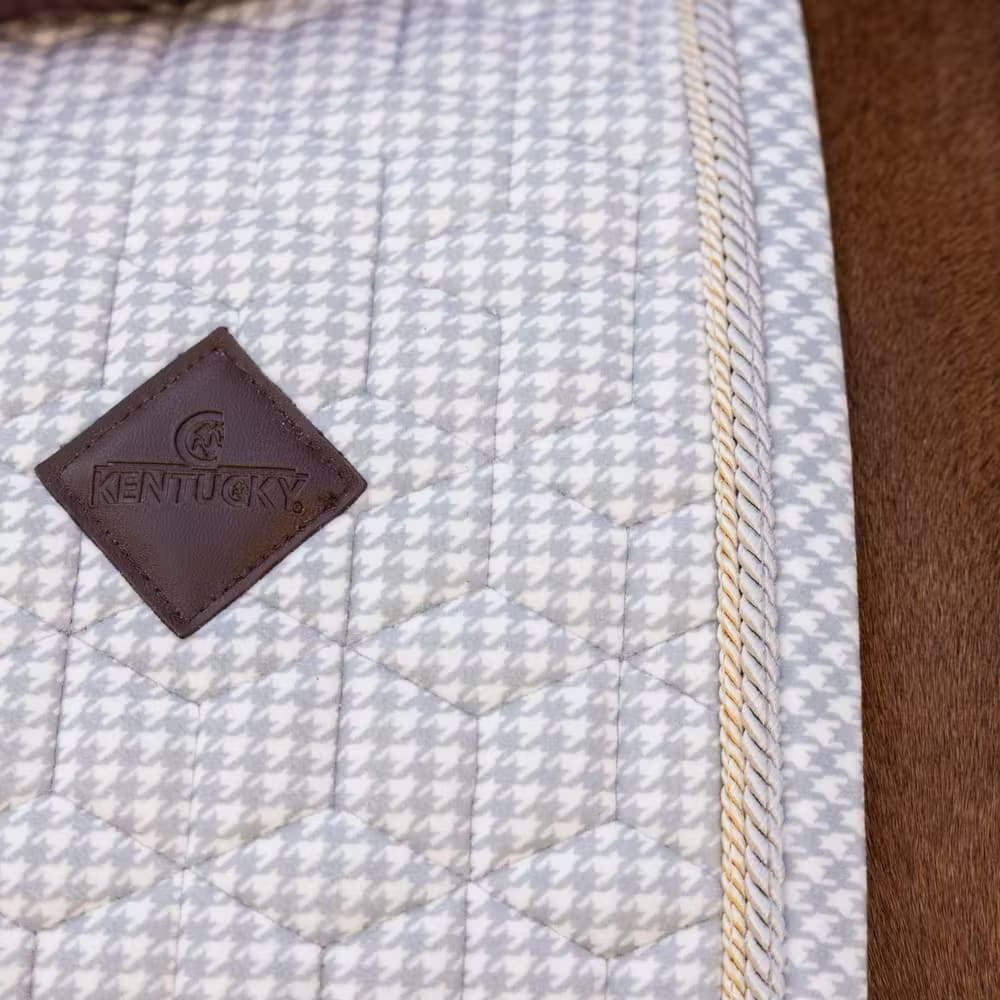 Kentucky Saddle Pad Velvet Printing Dressage - Løwenborg - Kentucky Horsewear