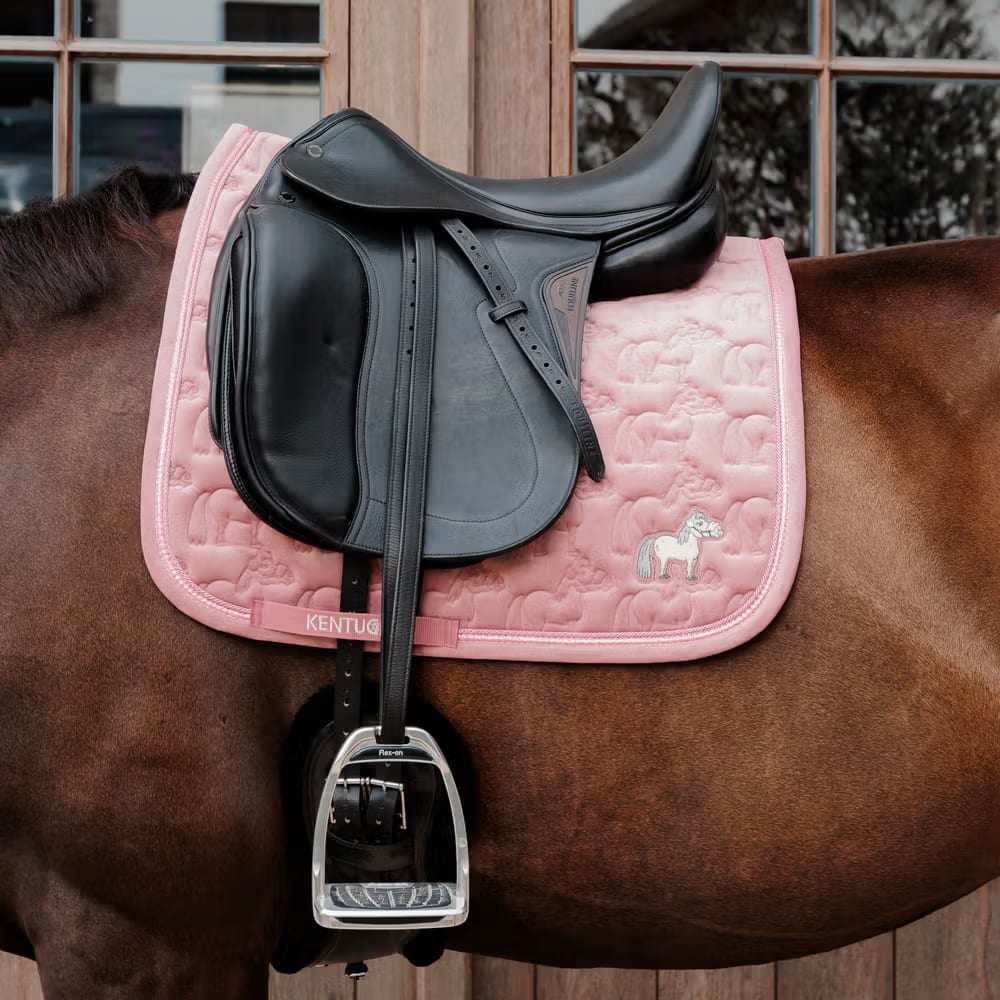 Kentucky Saddle Pad Velvet Sammy Dressage - Løwenborg - Kentucky Horsewear