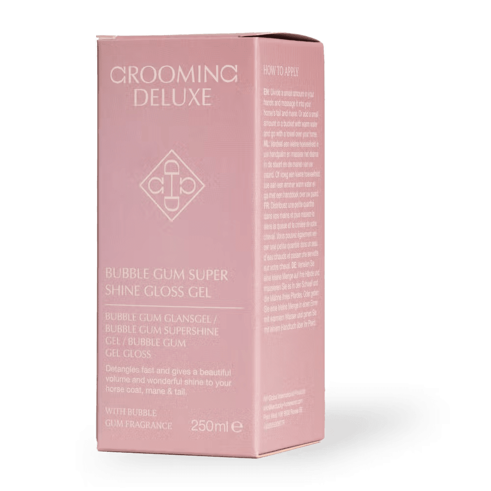 Grooming Deluxe Super Shine Gloss Gel Bubble Gum - 250ml - Løwenborg - Grooming Deluxe