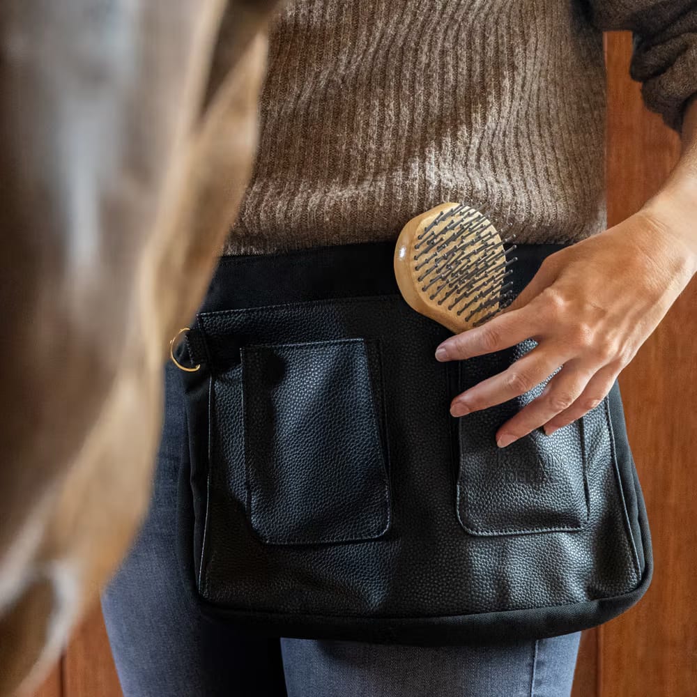Grooming Deluxe Plaiting Waist Bag Canvas - Løwenborg - Grooming Deluxe