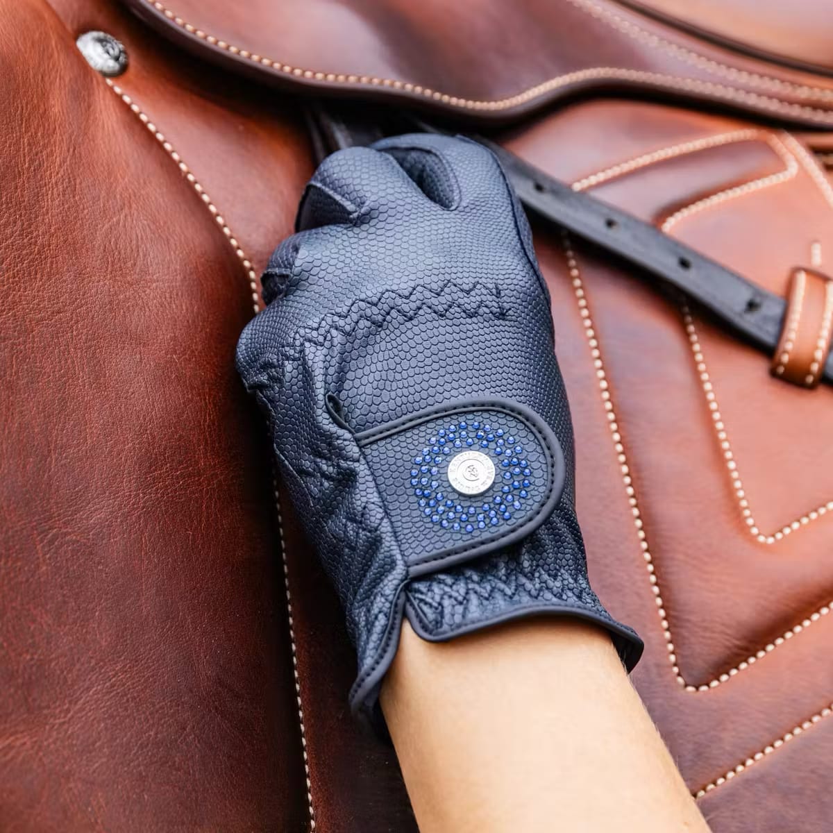 Kentucky Riding Gloves Grip Glitter - Løwenborg - Kentucky Horsewear