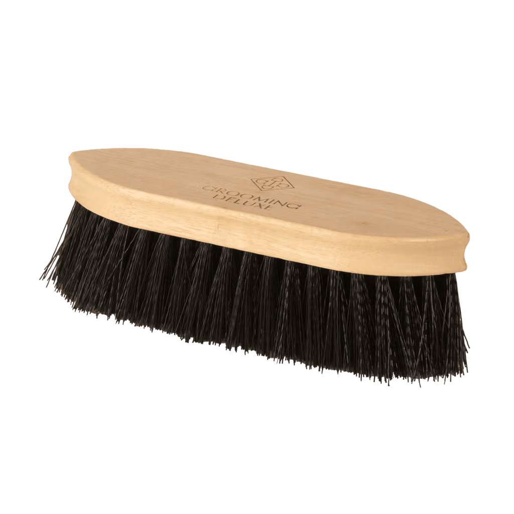 Grooming Deluxe Wooden Classic Brush Short Hard - Løwenborg - Grooming Deluxe