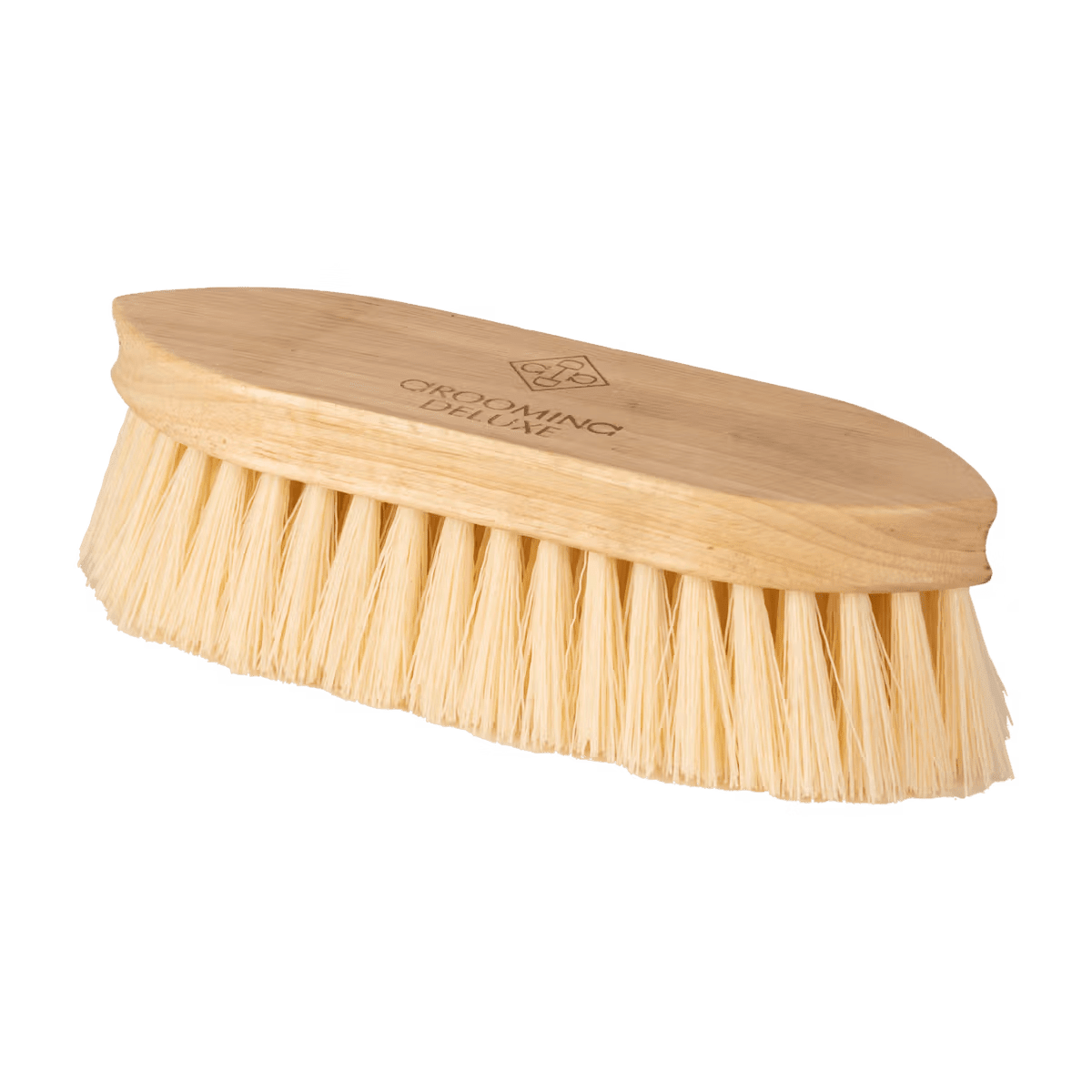 Grooming Deluxe Wooden Classic Brush Short Hard - Løwenborg - Grooming Deluxe