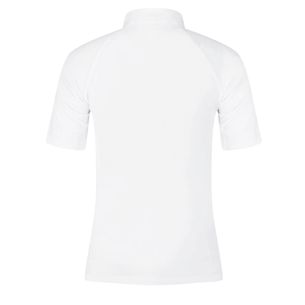 Kentucky Show Shirt Women Classic w/Glitter Zipper Short Sleeve - Løwenborg - Kentucky Horsewear