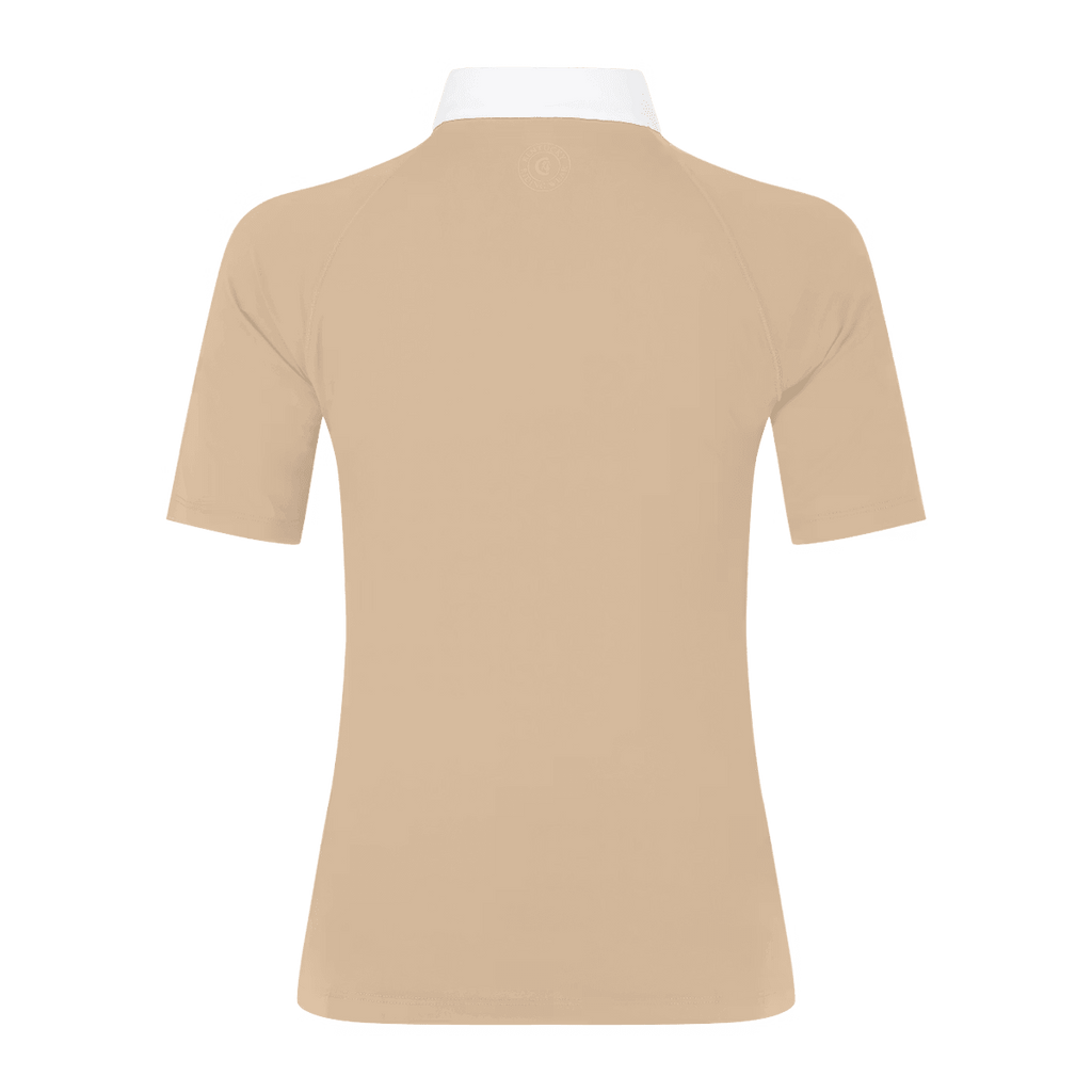 Kentucky Show Shirt Women Classic w/Glitter Zipper Short Sleeve - Løwenborg - Kentucky Horsewear