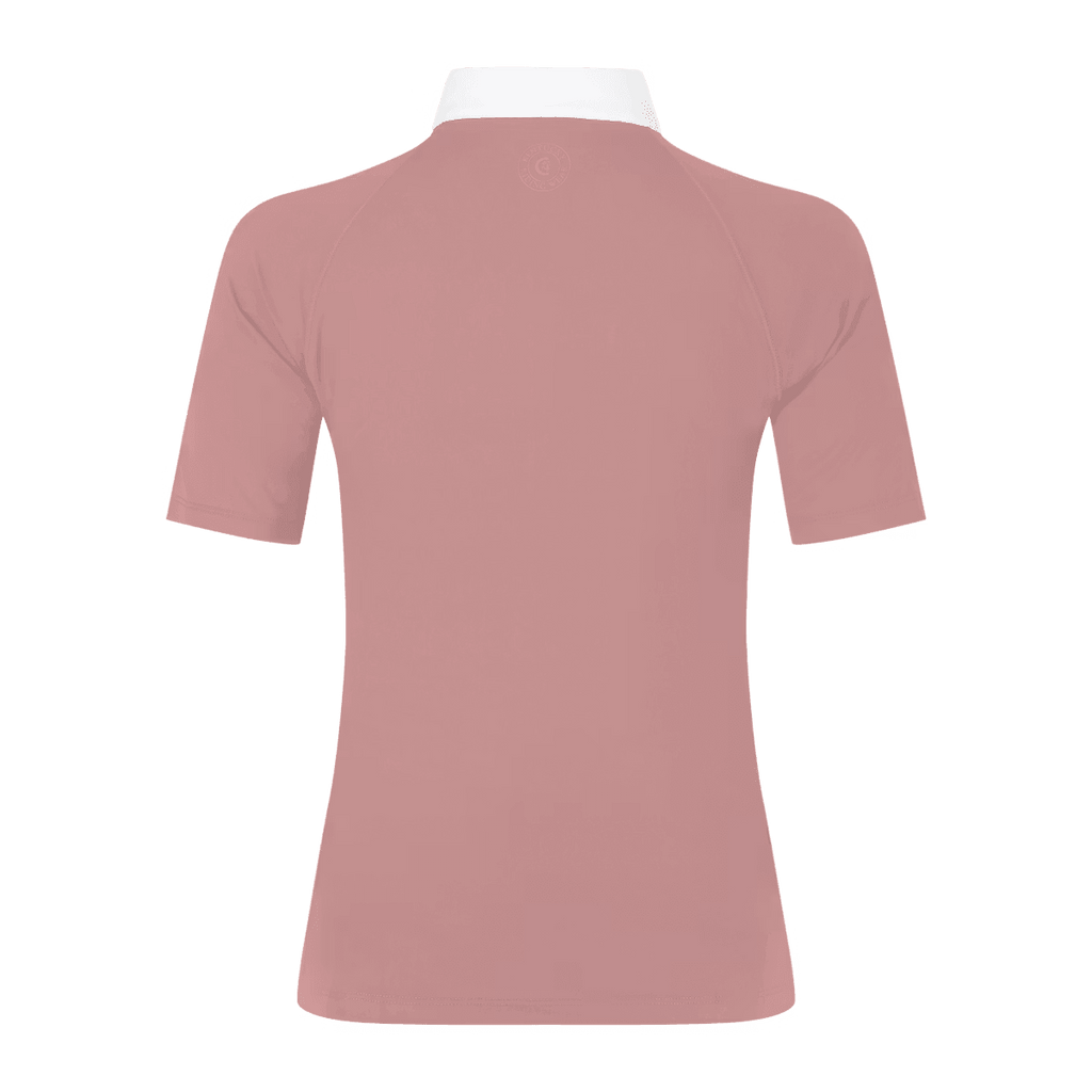 Kentucky Show Shirt Women Classic w/Glitter Zipper Short Sleeve - Løwenborg - Kentucky Horsewear