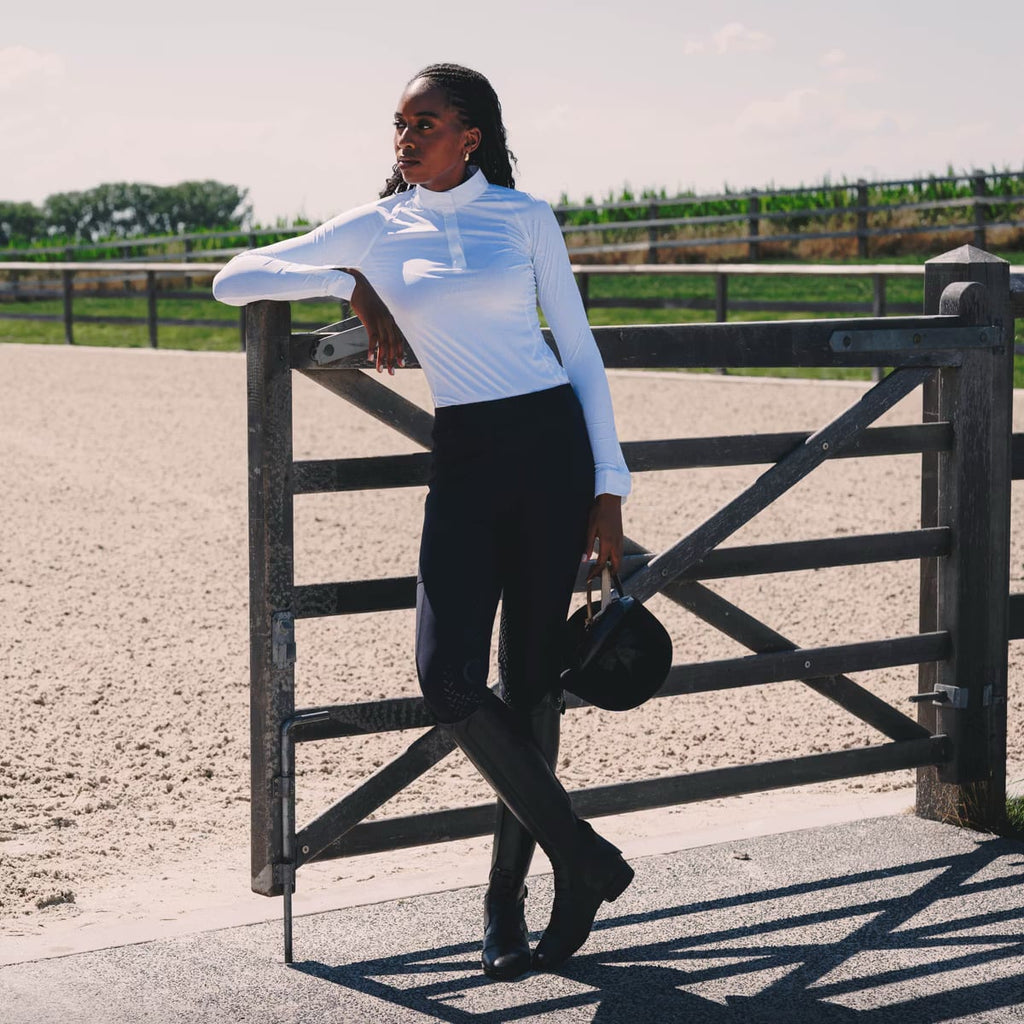 Kentucky Show Shirt Women Classic Long Sleeve - Løwenborg - Kentucky Horsewear