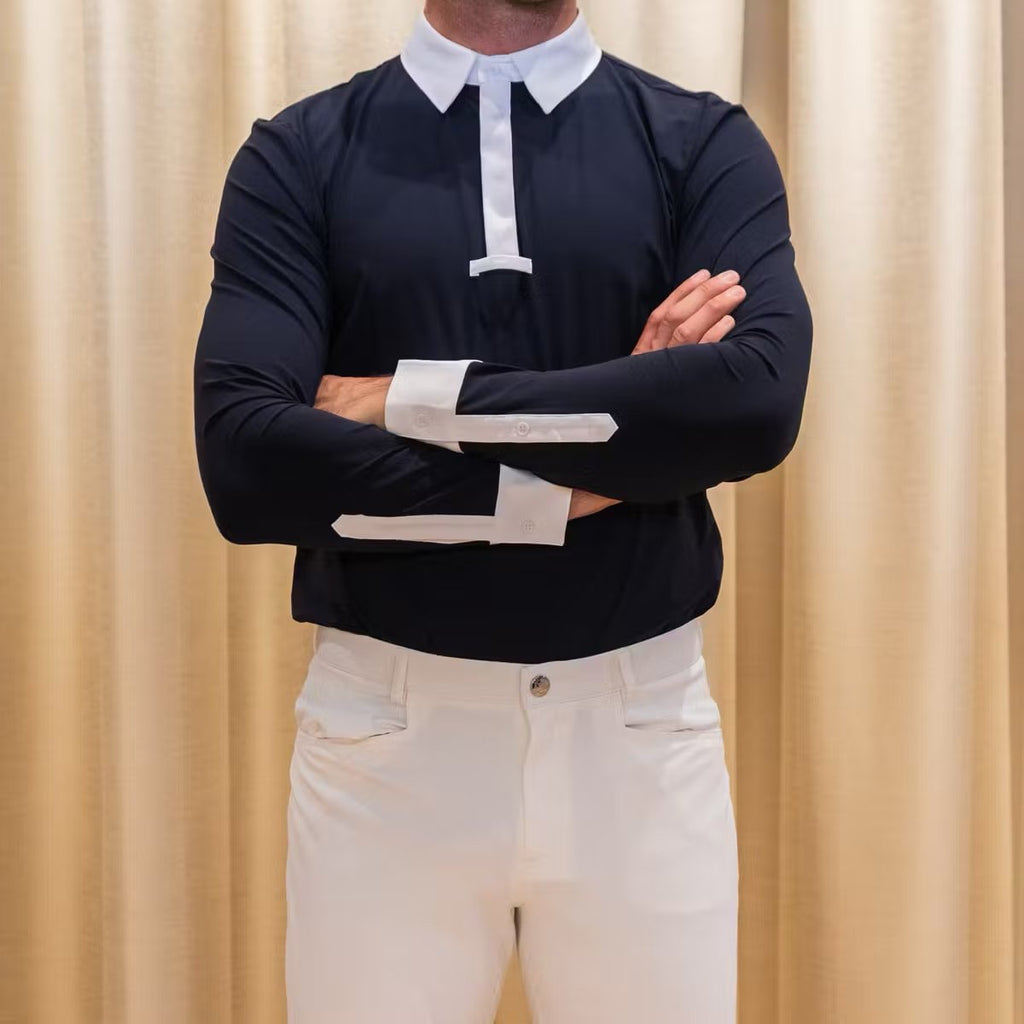 Kentucky Show Shirt Men Classic Long Sleeve - Løwenborg - Kentucky Horsewear
