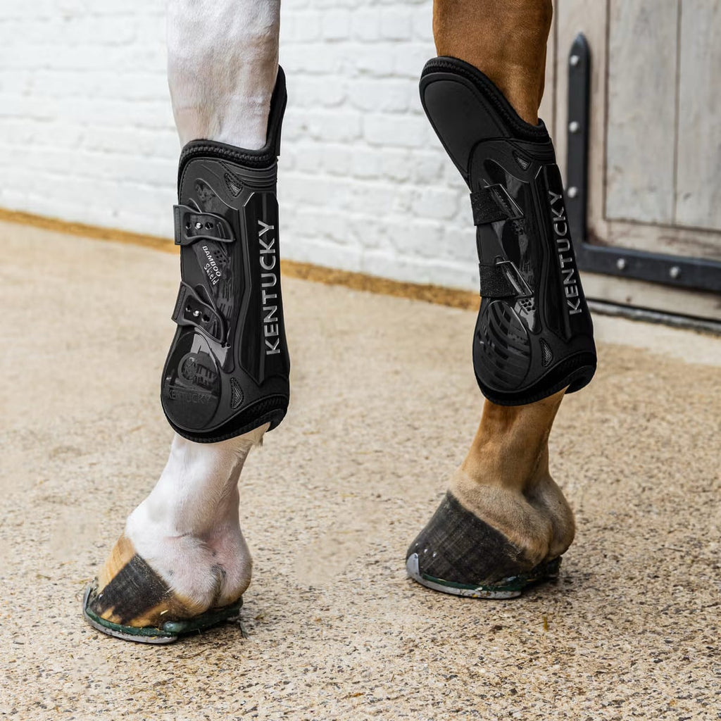 Kentucky Tendon Boots Elastic w/Knee Protection - Løwenborg - Kentucky Horsewear