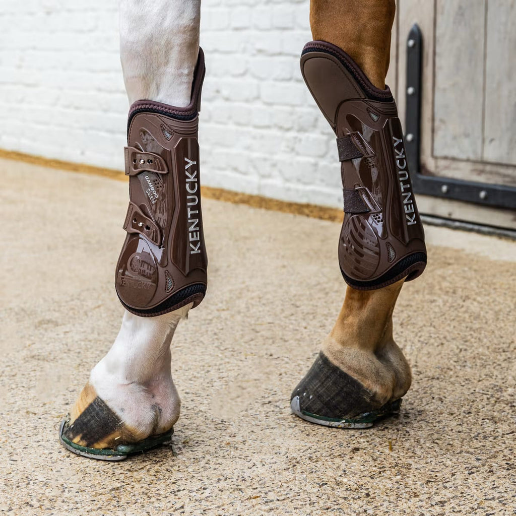 Kentucky Tendon Boots Elastic w/Knee Protection - Løwenborg - Kentucky Horsewear