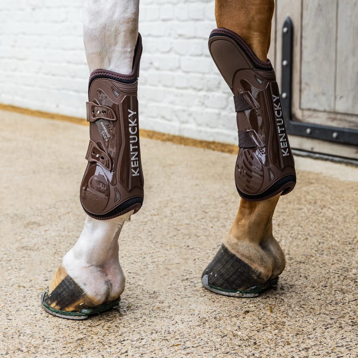 Kentucky Tendon Boots Elastic w/Knee Protection - Løwenborg - Kentucky Horsewear