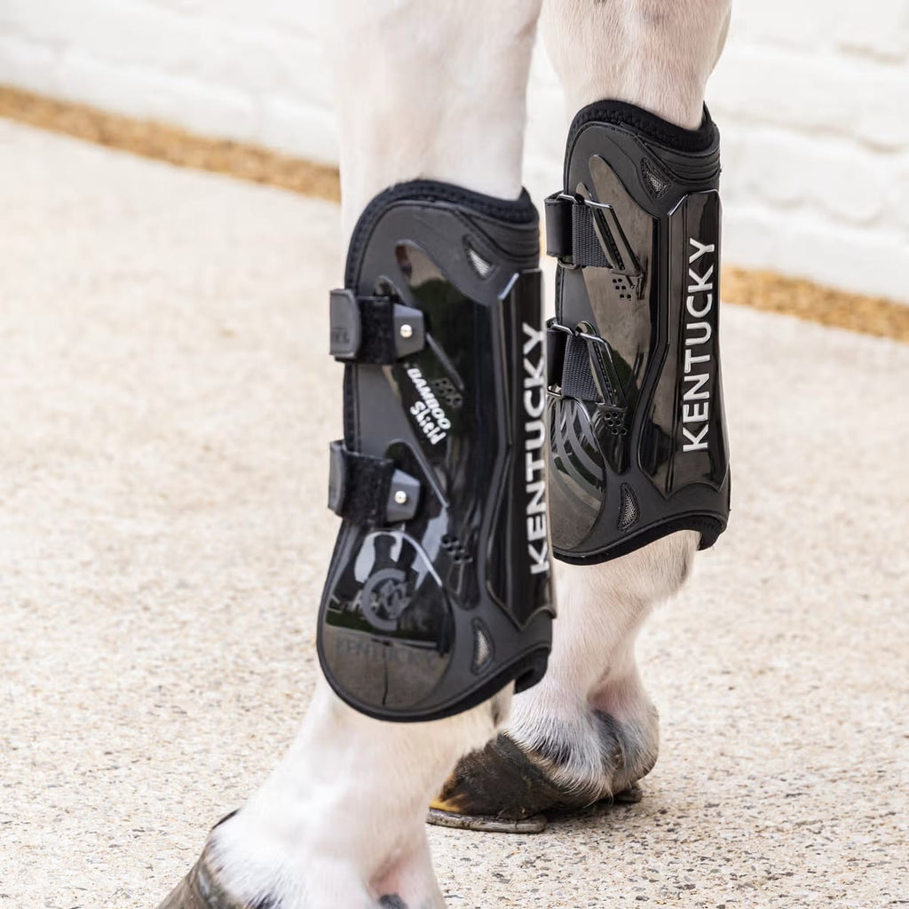 Kentucky Tendon Boots Bamboo Velcro - Løwenborg - Kentucky Horsewear
