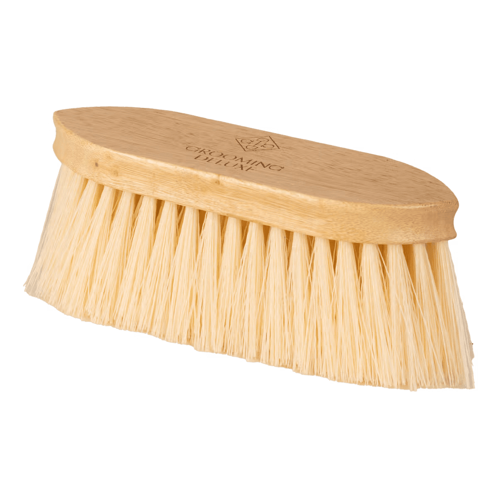 Grooming Deluxe Wooden Classic Brush Medium Hard - Løwenborg - Grooming Deluxe