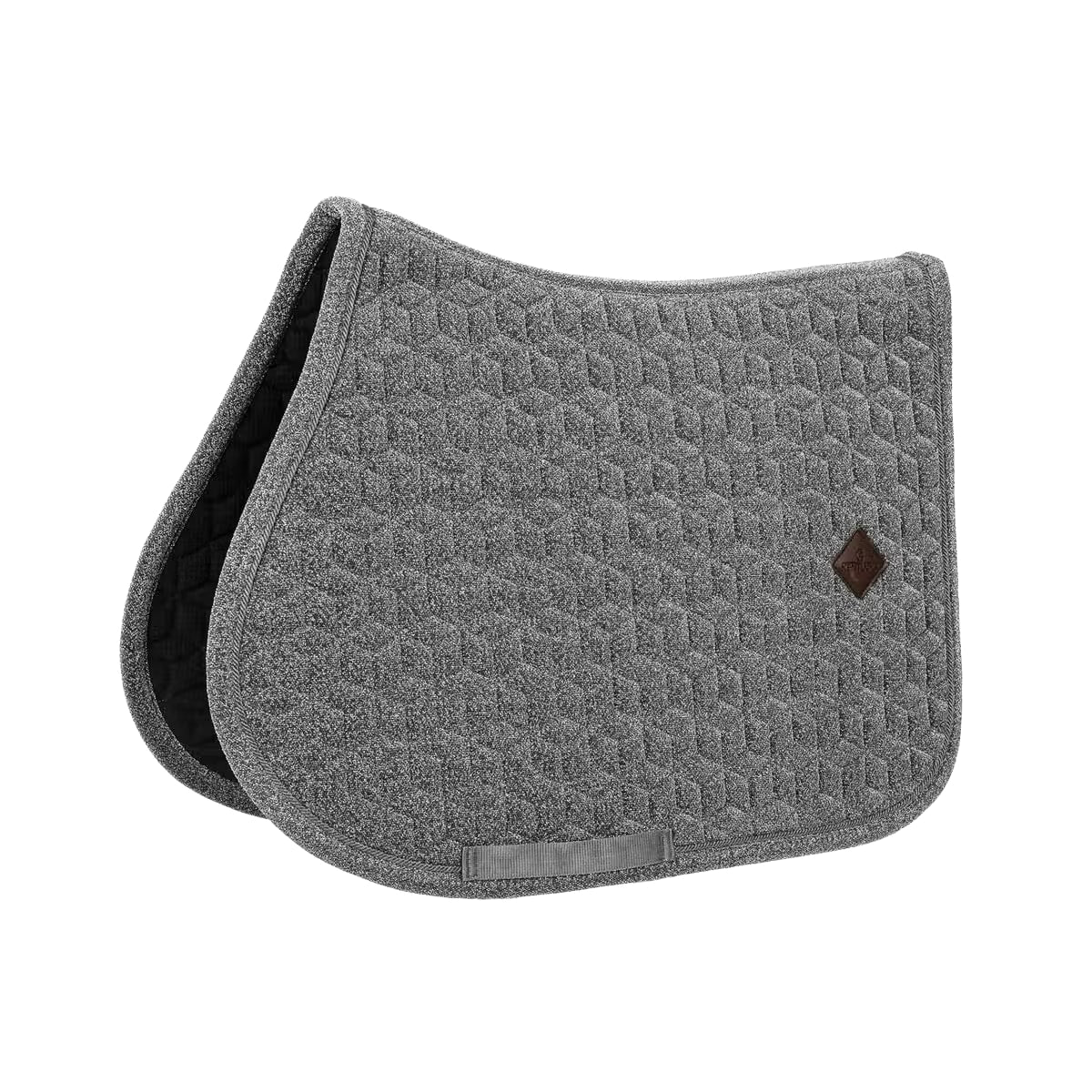 Kentucky Saddle Pad Full Sparkling Jumping - Grå