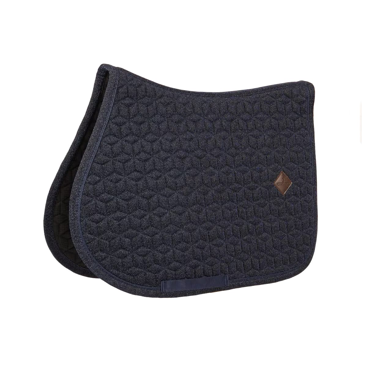 Kentucky Saddle Pad Full Sparkling Jumping - Mørk Blå